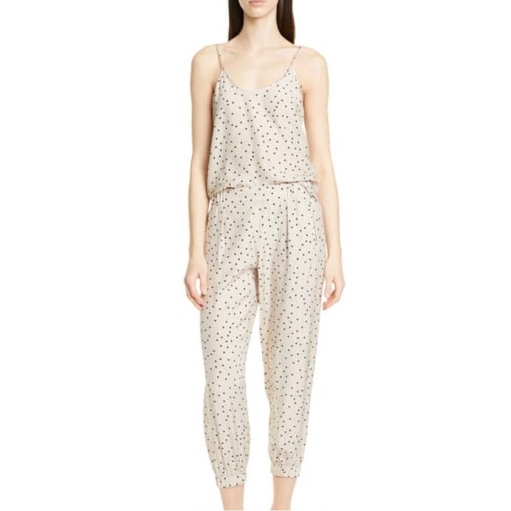 ATM ANTHONY THOMAS MELILLO Polka Dot Silk Camisole